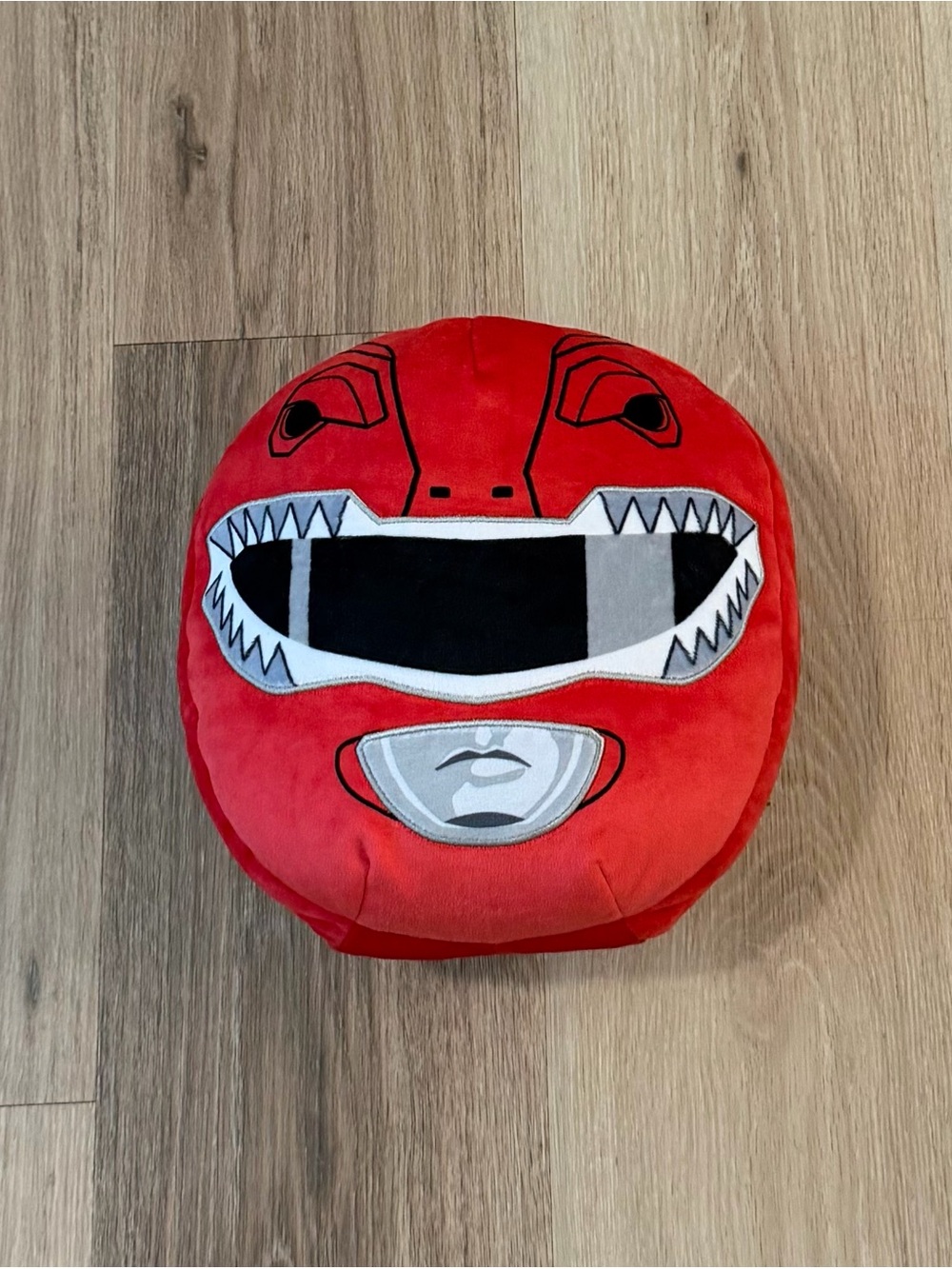 Club Mocchi Mocchi Mighty Morphin Power Rangers Red Ranger Helmet Plush Toy